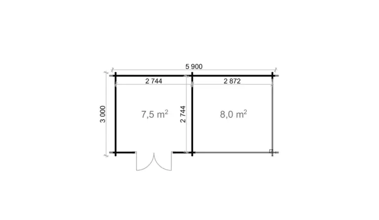 Elise 3x5,9 28mm