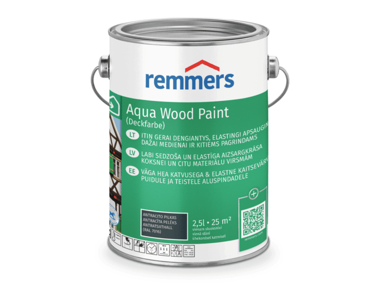 Aqua wood paint Remmers - peinture 2,5 l